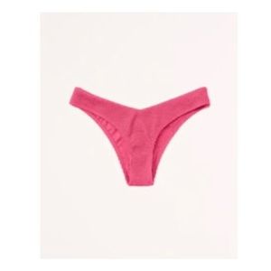 Abercrombie & Fitch Tall-Side High-Leg Cheeky Bikini Bottom